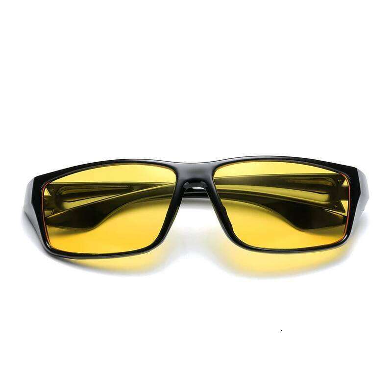 Men Vision Glasses Women Polarized Yellow Lens Anti-Glare Goggle Night Driving Sunglasses Eyewear UV400 H260129