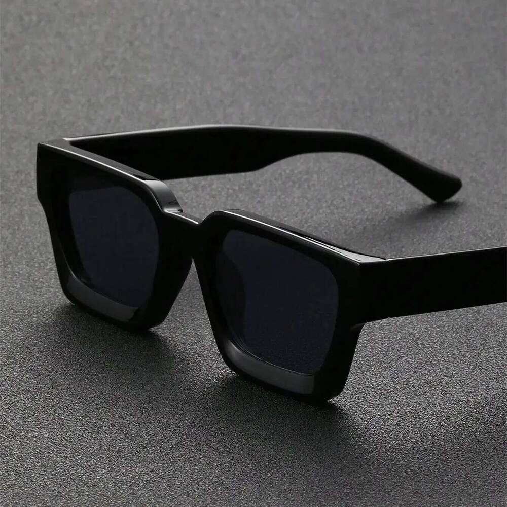 Retro Black Millionaire Shades Luxury Sunglasses 2025 For Men Designer Famous Brand Square Sun Glasses Man Women Sunglass H260129
