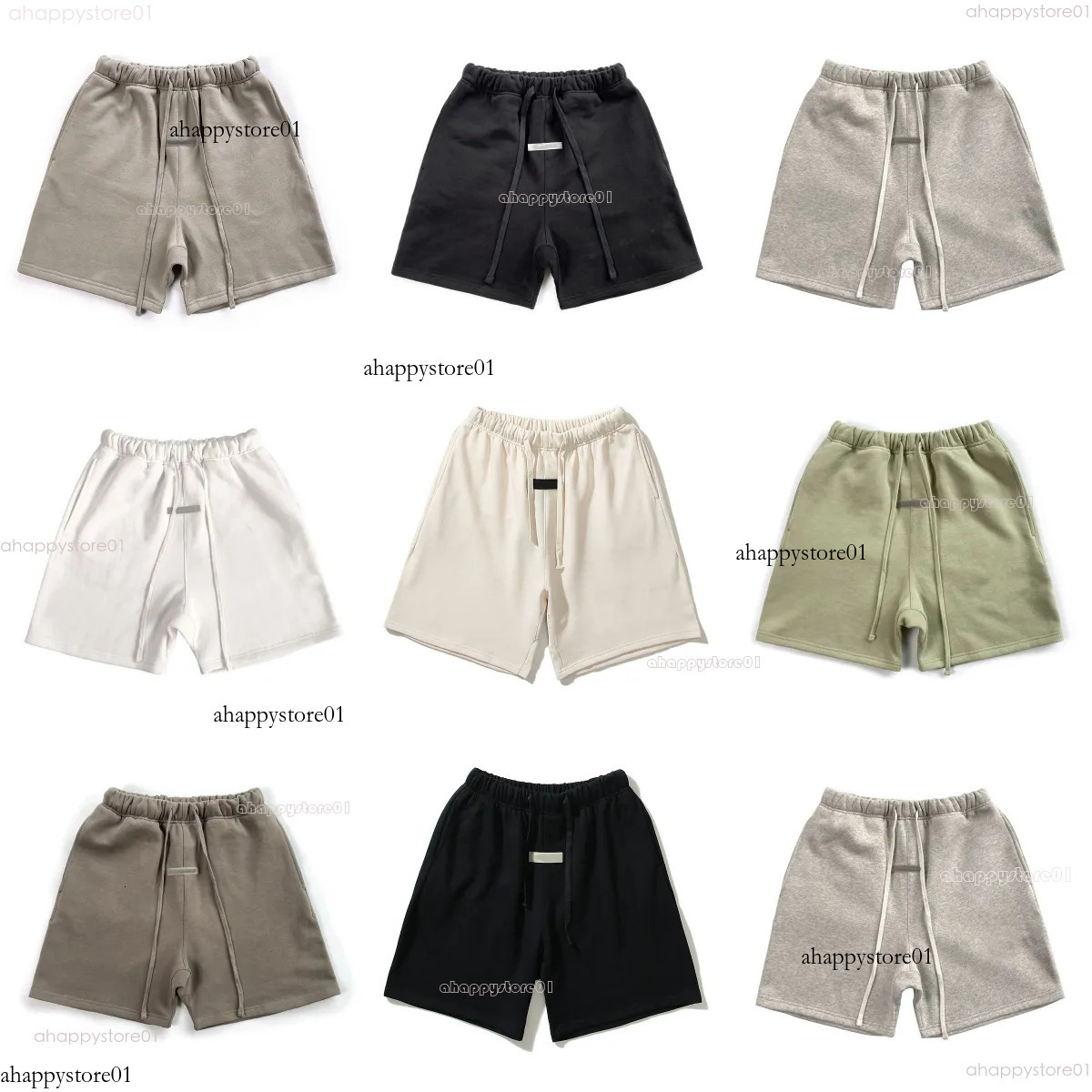 2026 Essentials Shorts Mens Fashion Shorts Man Short Pants Printed Sweat High Street Elastic Training For Men Black High Quality Shorts f23