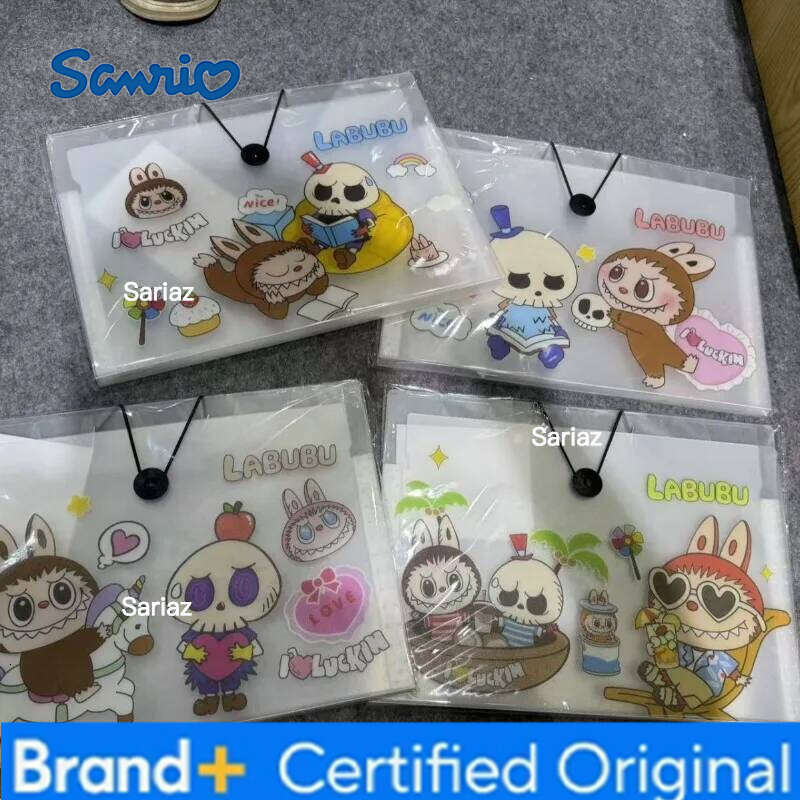 Sanrio Cartoon File Bag Student Exam Paper Organizer Office Document Classification Storage Folder School Supply Set H260129