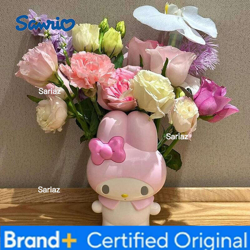 Sanrio 3D Kitty Melody Pen Holder Cute Cartoon Plastic Makeup Brush Container Multi-functional Storage Organizer Home Office Desk Decor H260129