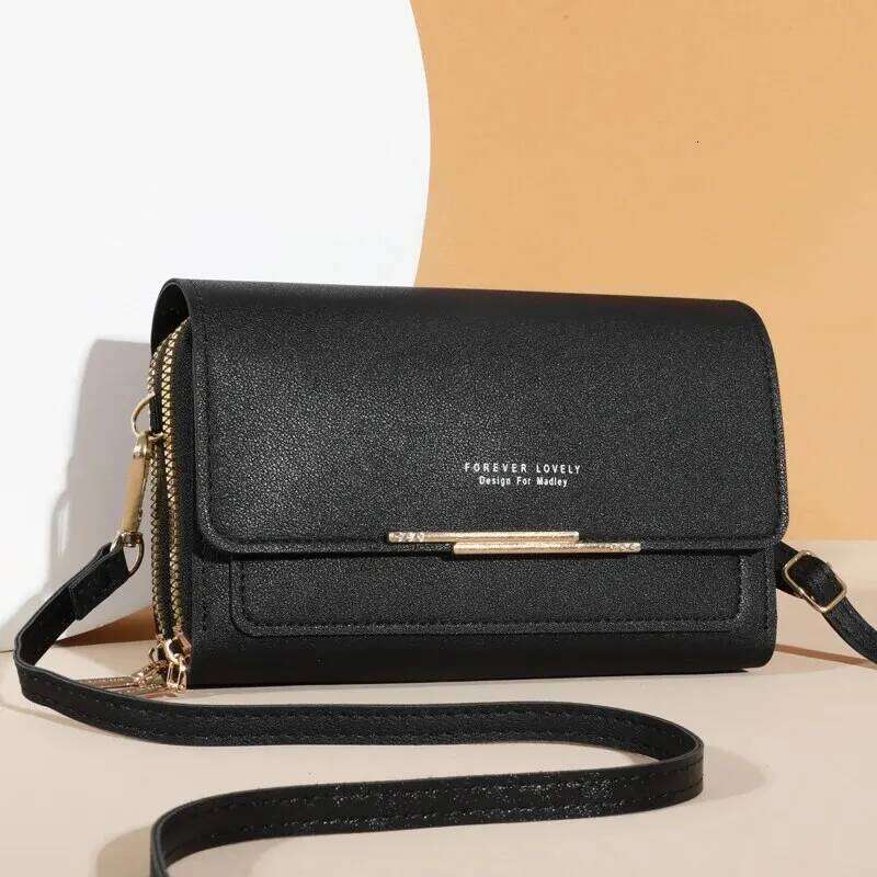 Women's Wallet Korean Handbag Multi Card Large Capacity Casual Shoulder Bag Mobile Phone Packet Fashion New Style XJ260129