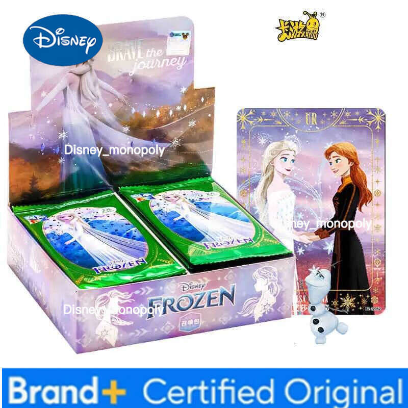 Disney KAYOU Frozen TCG Premium Deck with Elsa & Anna Official Trading Card Game for Kids Collection | Hot Anime Gift Set 2024 H260129