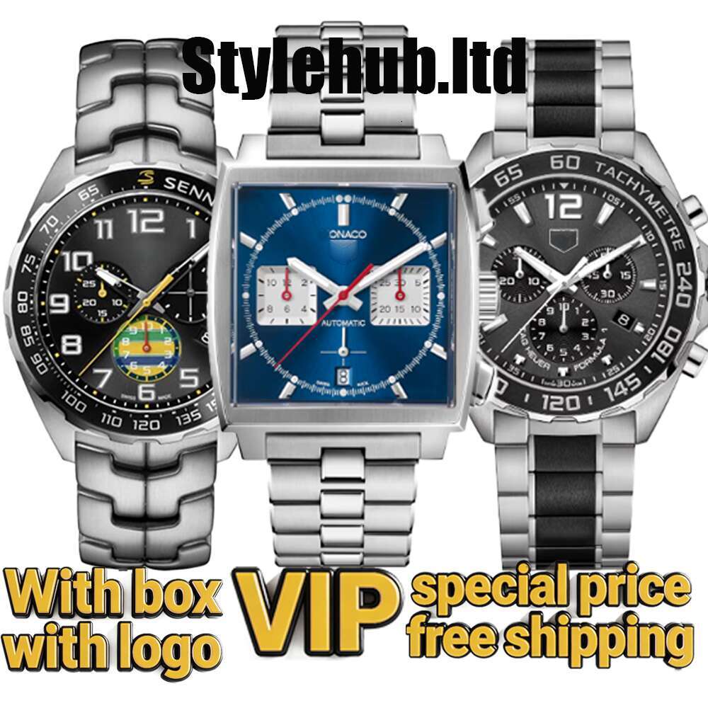 AAA Tagness Heuererity Watch Luxury F1 Watch Mens Designer Wristwatch Hueuers Watches ManSuperClone Watch Top Quality Quartz Automatic Mechanical Watch Box ij435