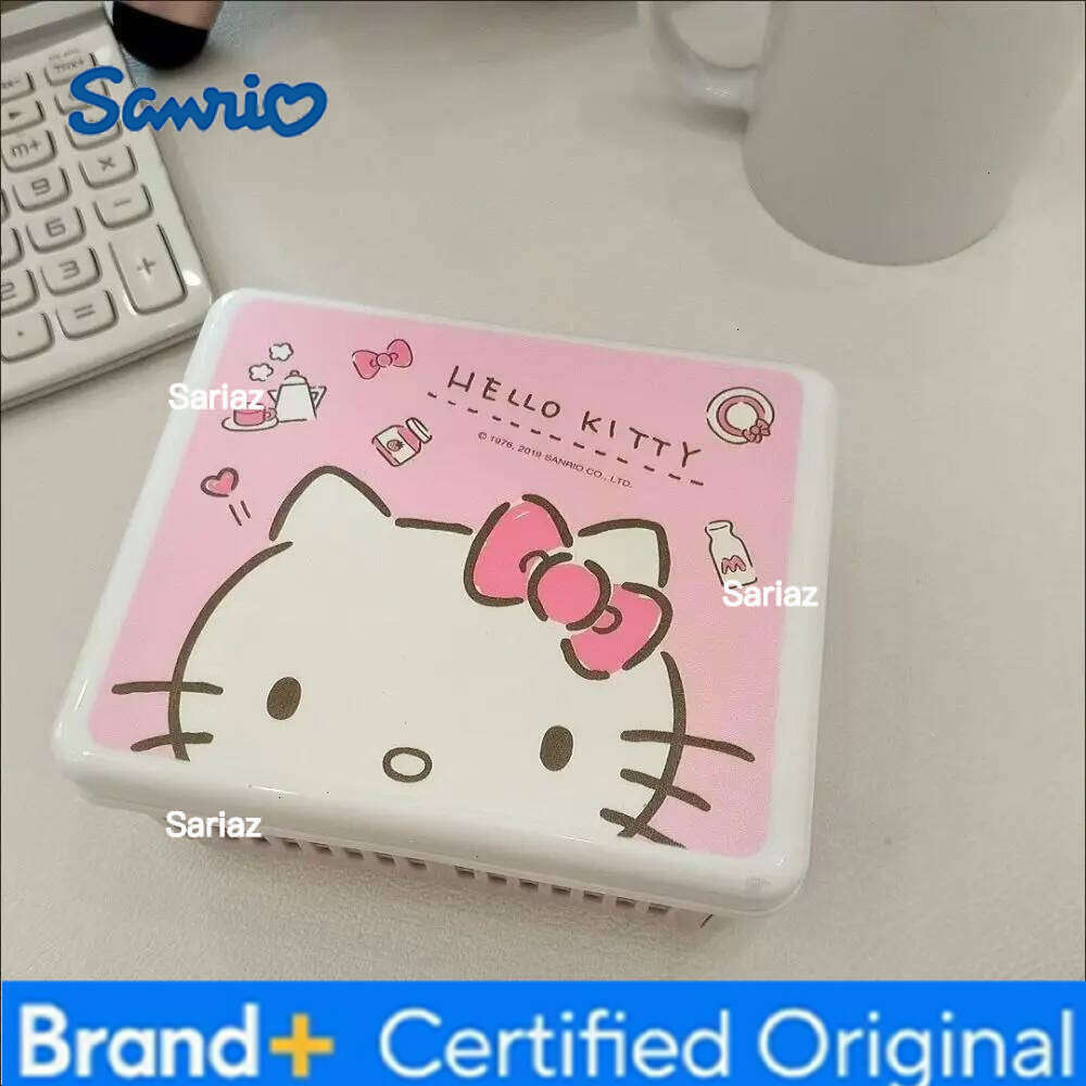Sanrio Hello Kitty Cute Cartoon Desktop Miscellaneous Cosmetics Organizer Multipurpose Folding Storage Box Children Gifts H260129 H260129