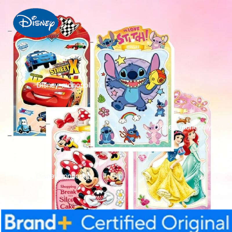 Disney Large Eva Bubble Frozen 3d Children'S Cartoon Foam Stickers Decorative Books And Toys Holiday Gifts. H260129