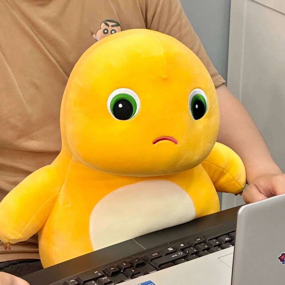 Cute Milk Dragon Stuffed Doll nailong Anime Dinosaur Plush Pillow Soft Sofa Cushion Perfect Gift For Kids Holiday Y260128