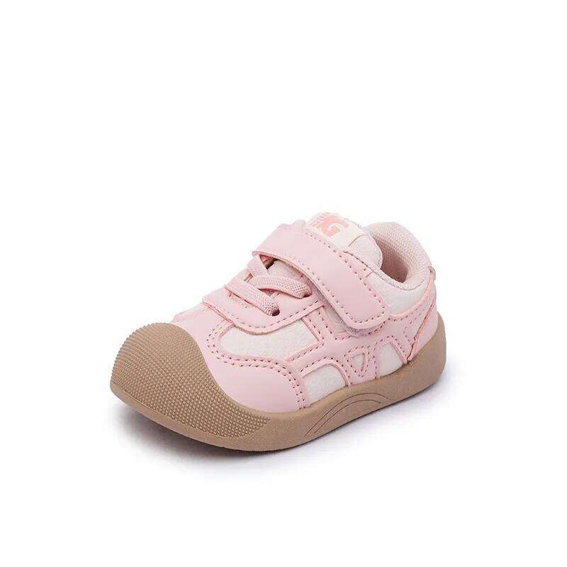 Children Casual Spring Autumn Kids Sneakers Soft Breathable Mesh Toddler Boys Girls Sport Shoes For Baby Pink, Yellow Y260128