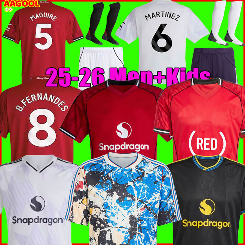 Manchester soccer jersey 25 26 football kit shirt UTDs United Unitedjersey stone roses ZIRKZEE MBEUMO SESKO B. FERNANDES CUNHA CANTONA men kids uniforms utdkit