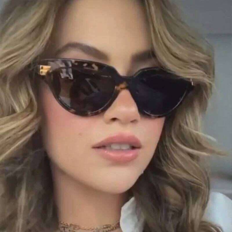 New Small Rectangle Sunglasses Luxury Brand Classic Cat Eye Lady Sexy Fashion Sun Glasses Shades For Women UV400 Eyewear H260129