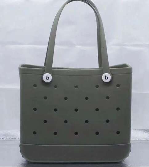 Large Hole Beach Storage Handbag Printed EVA Outdoor Basket Pet Bag Amazon Cross-border Fashion S260127