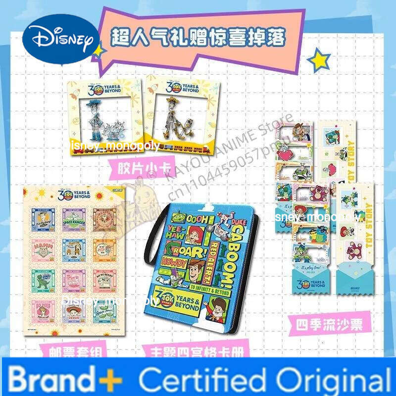 Disney Card.fun Genuine Toy Story 30th Anniversary Fun Life Series Woody Anime Peripheral Collection Original Box Card Gift H260129