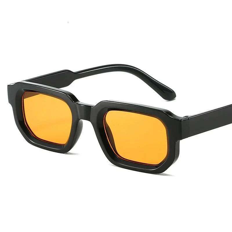 New Rectangle Sunglasses Women Men Trendy Brand Designer Cool Sun Glasses Female Male Small Frame Outdoor Eyewear H260129
