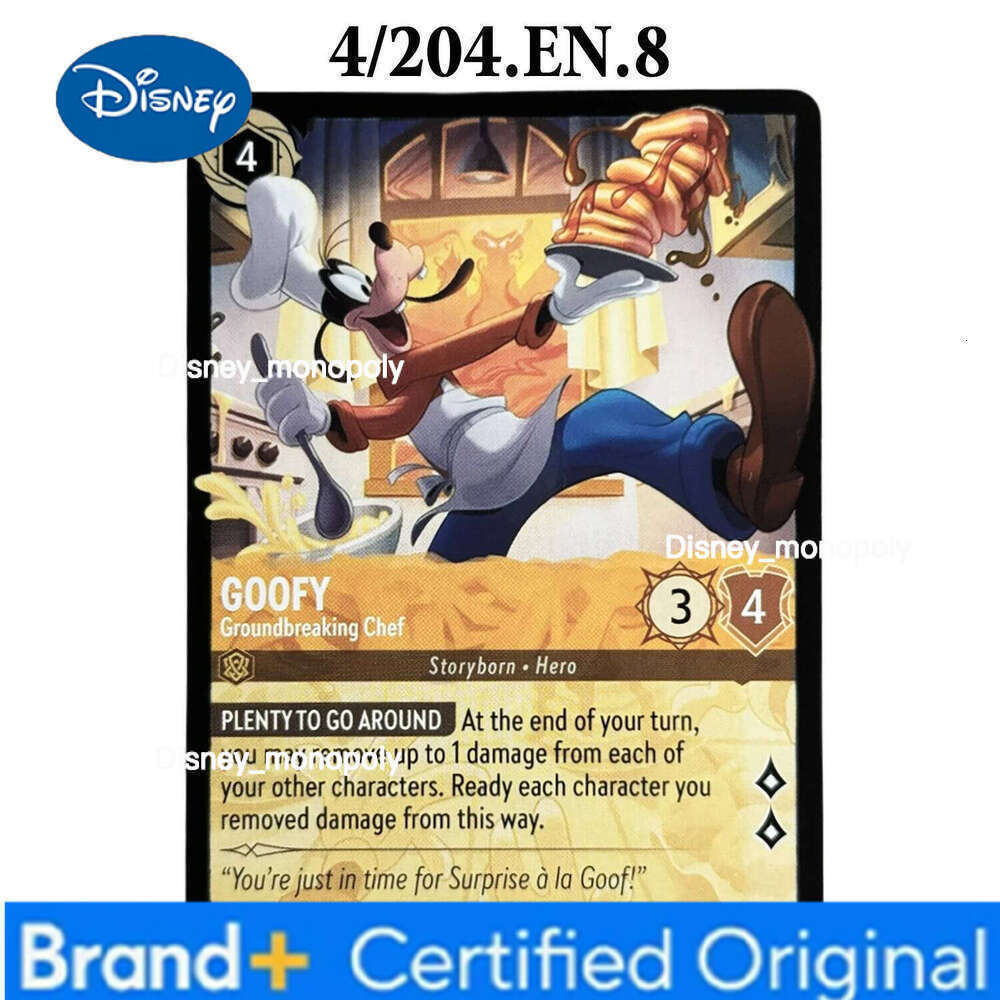 Disney Lorcana Proxy Cards Chapter 8 set Rapunzel/Lilo/Lady/Stitch/Tinker Bell Goofy Reign of Jafar Collectible TCG English Toygifts H260129 H260129