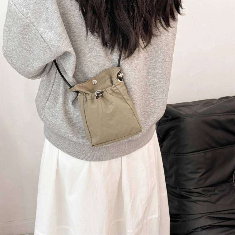 Versatile Soft Mini Phone Wallet Multifunctional Square Shoulder Bag Lightweight Simple Crossbody Purse XJ260129