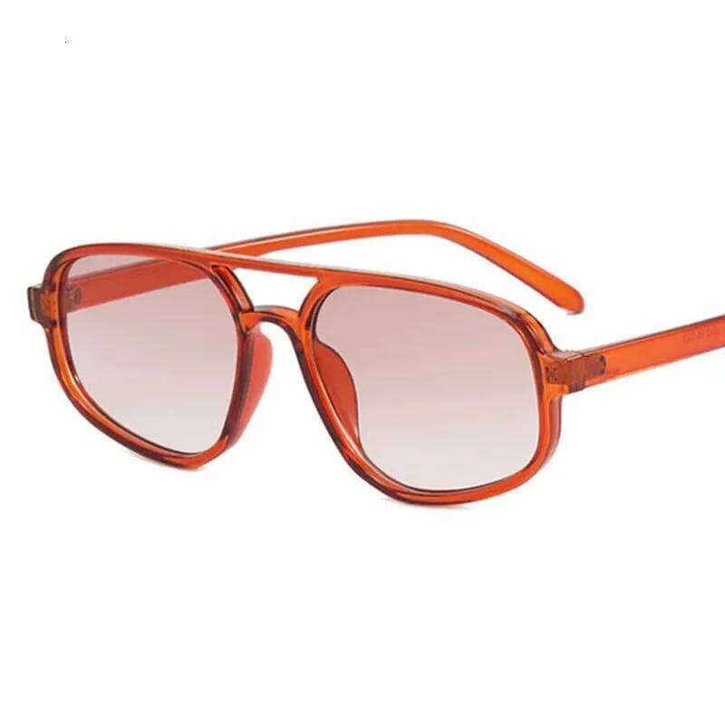 New Polygon Sunglasses Luxury Brand Cat Eye Glasses Men Designer Gradient Shades for Women UV400 Lentes De Sol Mujer H260129