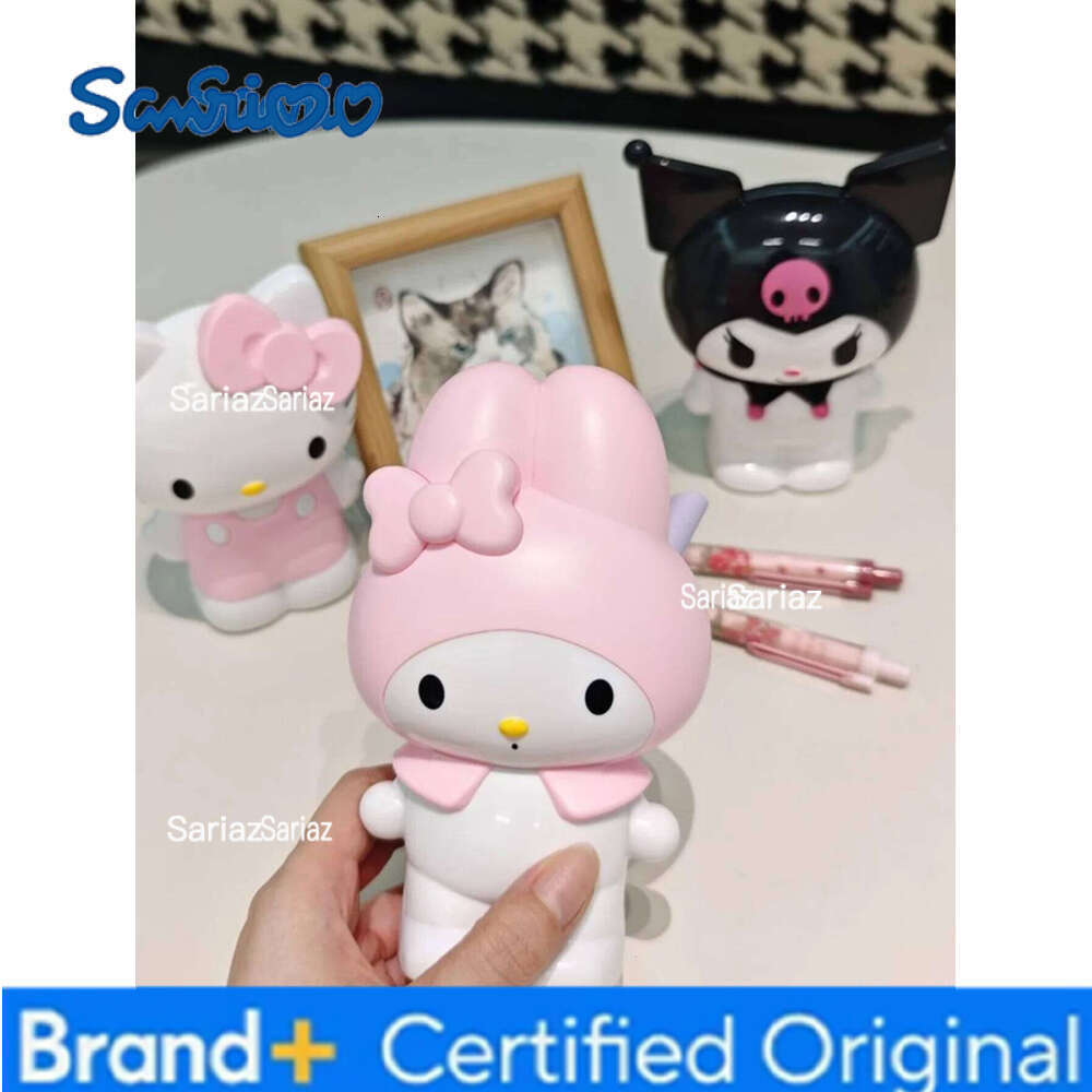 Sanrio 1pc hello cute kitty & for My Melody Multifunctional Storage Case - Lightweight PVC, Cartoon Desktop Organizer H2601291