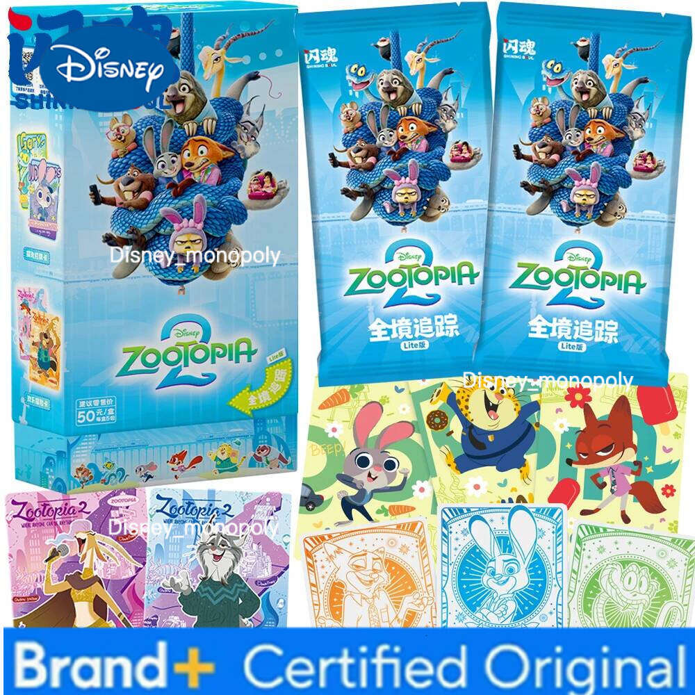 Disney SHINING SOUL Genuine Zootopia2 Collection Character Lovely Special-shaped Design High Quality Movie Cards Birthday Gifts H260129 H260129