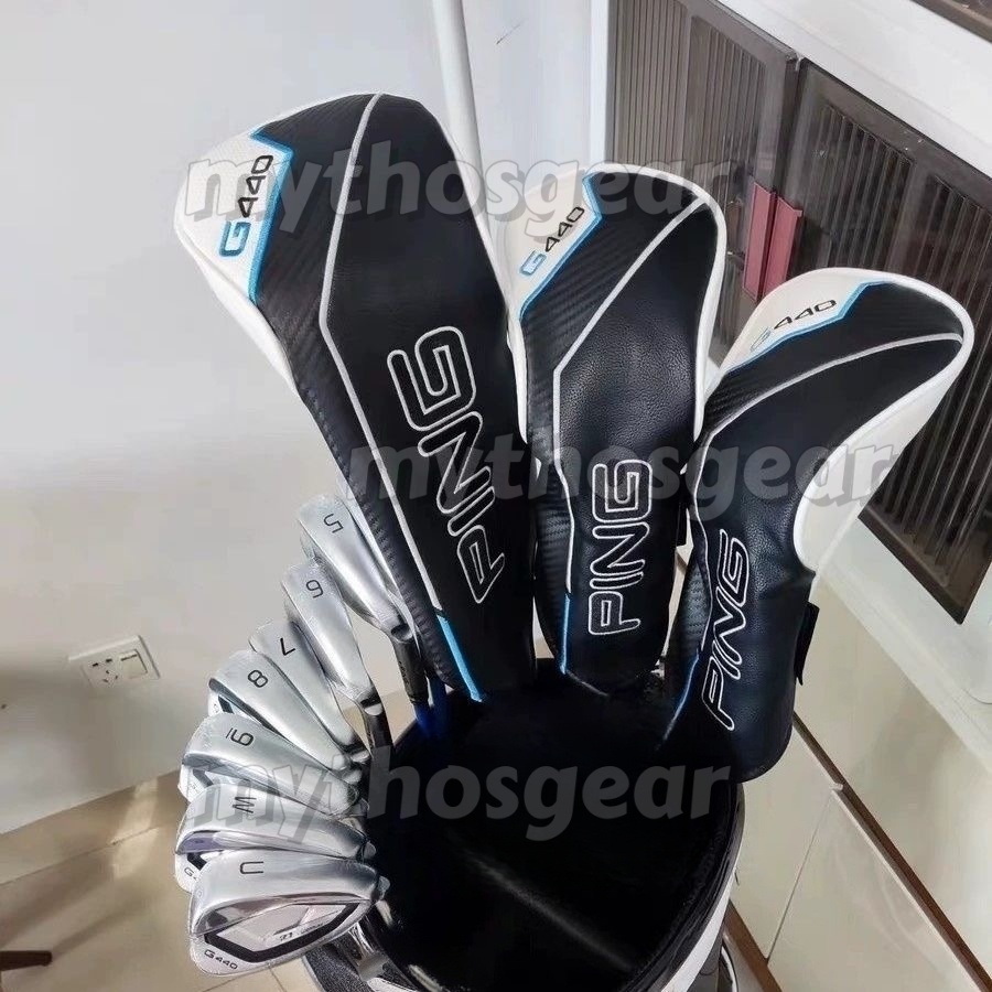 Golf Club Set G440 Irons+G440 max Driver+3wood/5wood 4-9W/U-R/S Flex Steel Shaft with Headcover real photo and specific configurations contact seller golfalchemist
