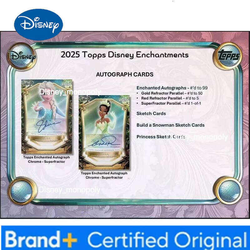 Disney 2025 New Topps Wonder Value Box Limited Collection Card LOOK FOR NUMBERED PARALLELS H2601291