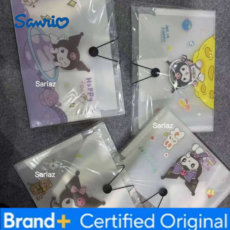 Sanrio Cartoon File Bag Student Exam Paper Organizer Office Document Classification Storage Folder School Supply Set H26012911
