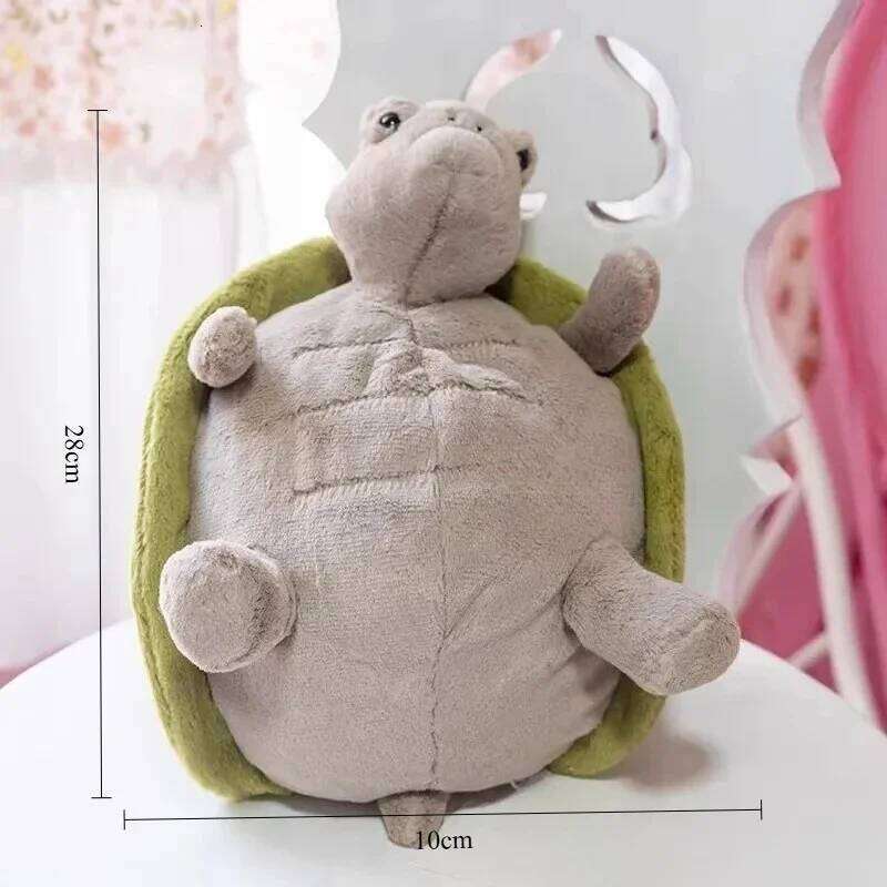 Turtle Animal Series Plush Toy in Stock Simulation Doll Cute Comfortable Touch Warm Heart Healing Birthday Gifts Y260128