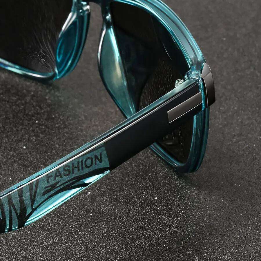 4 PCS Fashion Vintage Square Pattern Sunglasses Men Women Driving Luxury Brand Designer Sun Glasses Man Driver's Eyewear UV400 H260129