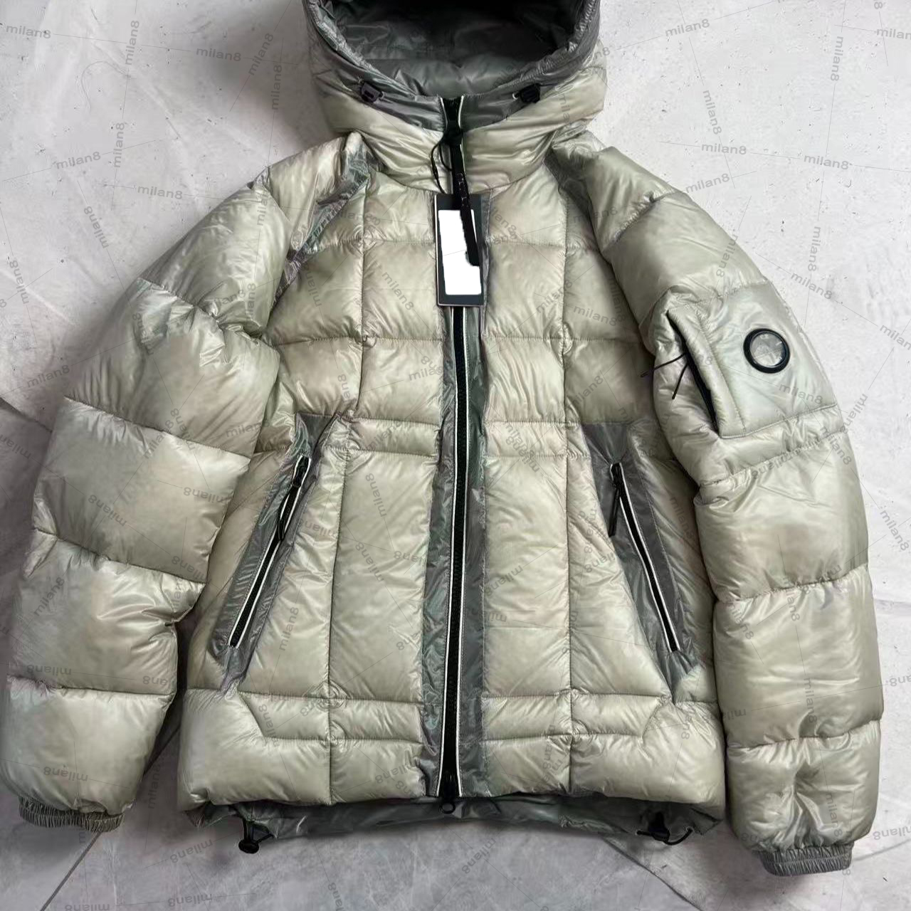 Mens designer jacket down parka puffer jackets fashion zipper hoodie company couple winter coat