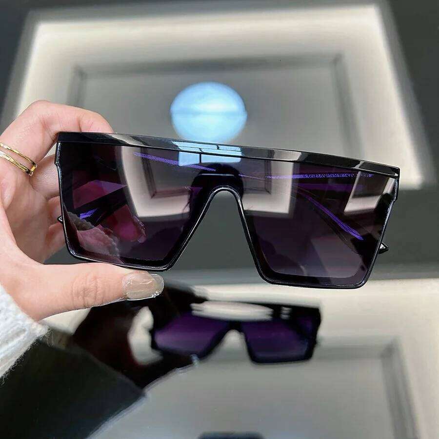 Fashion Square Vintage Sunglasses Women Men Brand Designer Retro Sun Glasses Female Male Shades Mirror Outdoor Oculos De Sol H260129