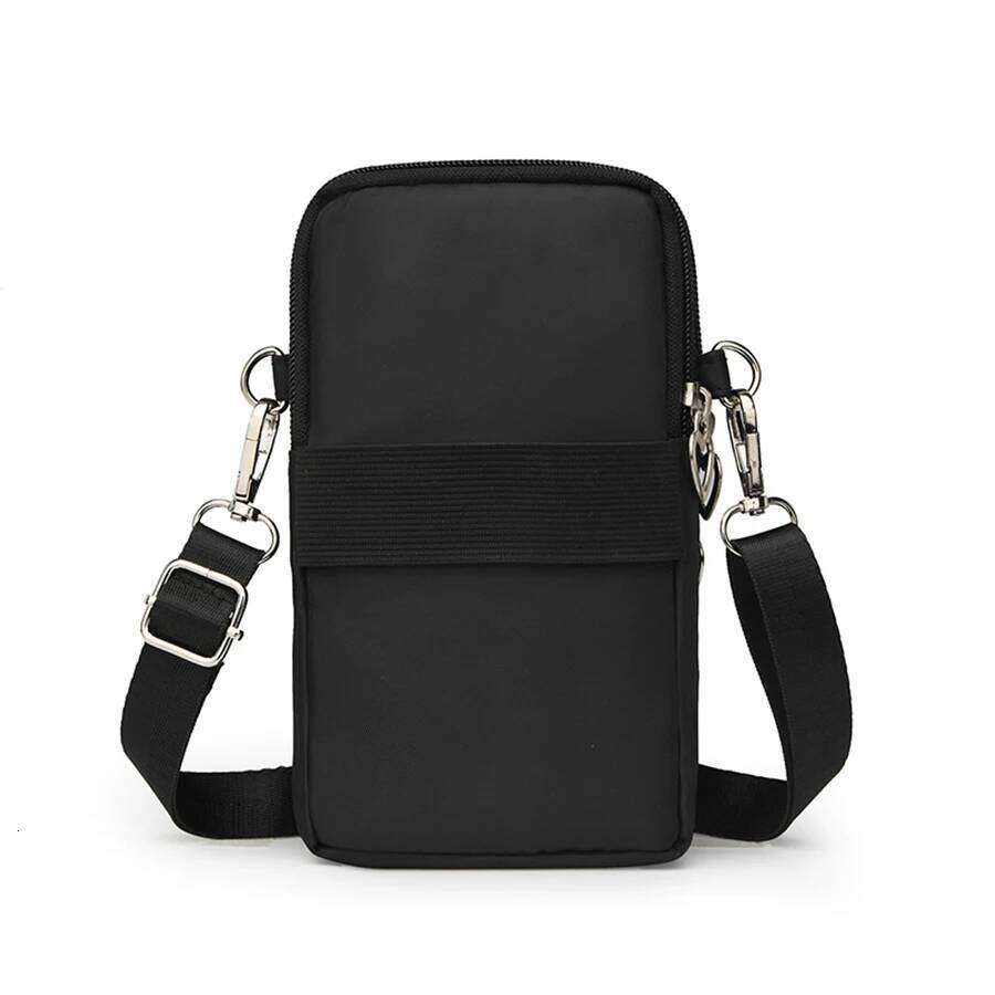 Small change phone Korean-style casual commuting backpack, nylon small square bag, single-shoulder crossbody bag XJ260129