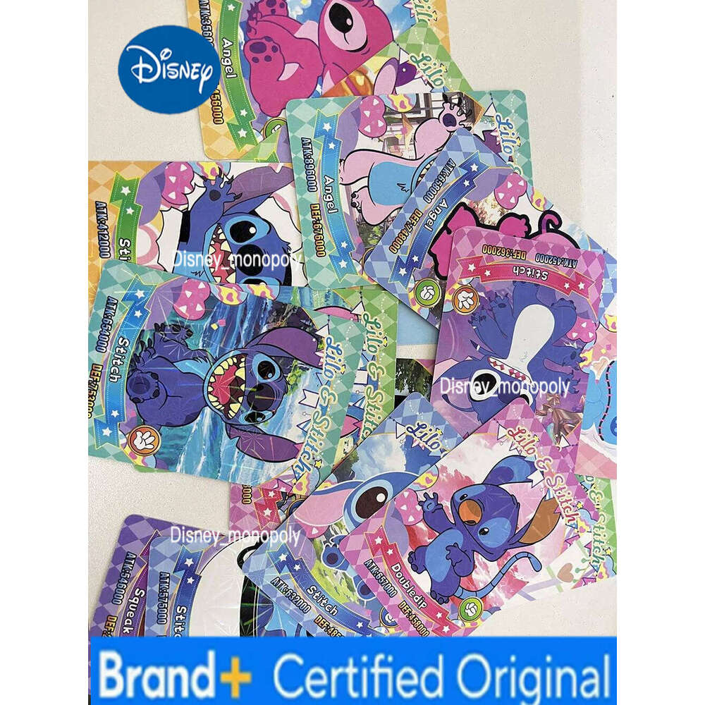 Disney Game Card Interstellar Stitch Collection Is The Best Collectible Gift for Children 2025 Hot H260129 H260129