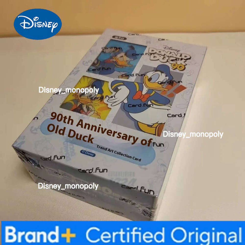 Disney Cute Don Donald Fauntleroy Duck Anniversary Fun Film Cards Anime Peripherals Rare Ssp Ur Mysterious Collectible Card H260129 H260129