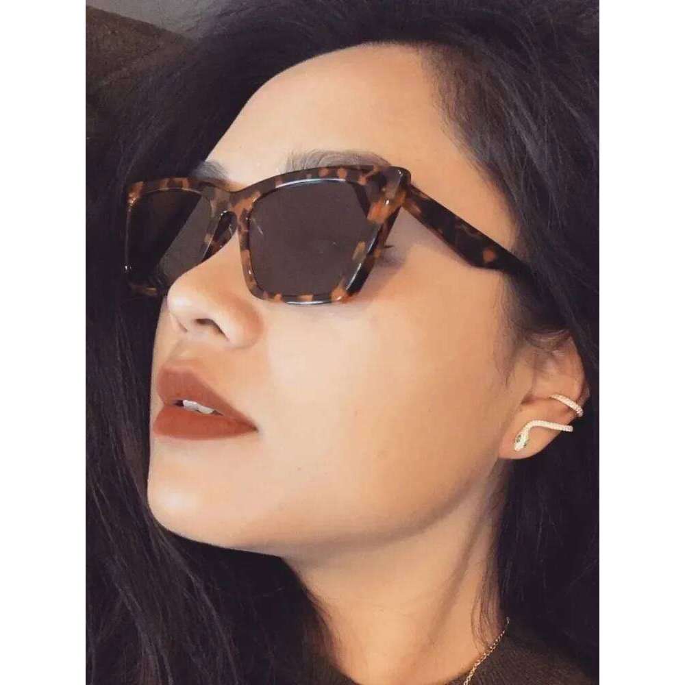 Vintage Cat Eye Sunglasses Women Square Small Frame Sun Glasses Female Brand Designer Retro Shades Fashion Oculos De Sol H260129