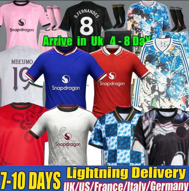 25 26 27 Manchest er United Soccer Jerseys GARNACHO HOJLUN MARTINEZ CASEMIRO UTD B. FERNANDES Football Shirt Tracksuit men kids 2025 AMAD MAINOO Pre match icon jersey