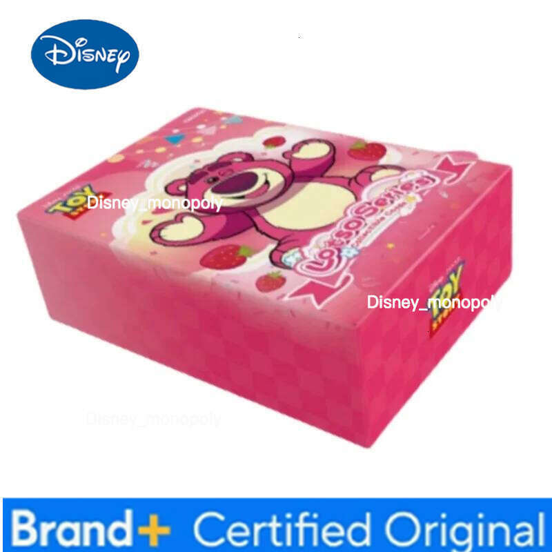 Disney Card.Fun Official Genuine Lots-o'-Huggin' Bear Card Animation Cartoon Collect Games Peripheral Children Toy Holiday Gift H260129