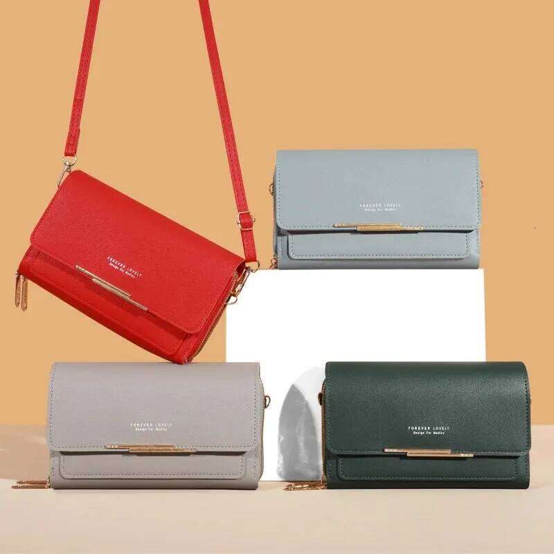 Women's Wallet Korean Handbag Multi Card Large Capacity Casual Shoulder Bag Mobile Phone Packet Fashion New Style XJ260129