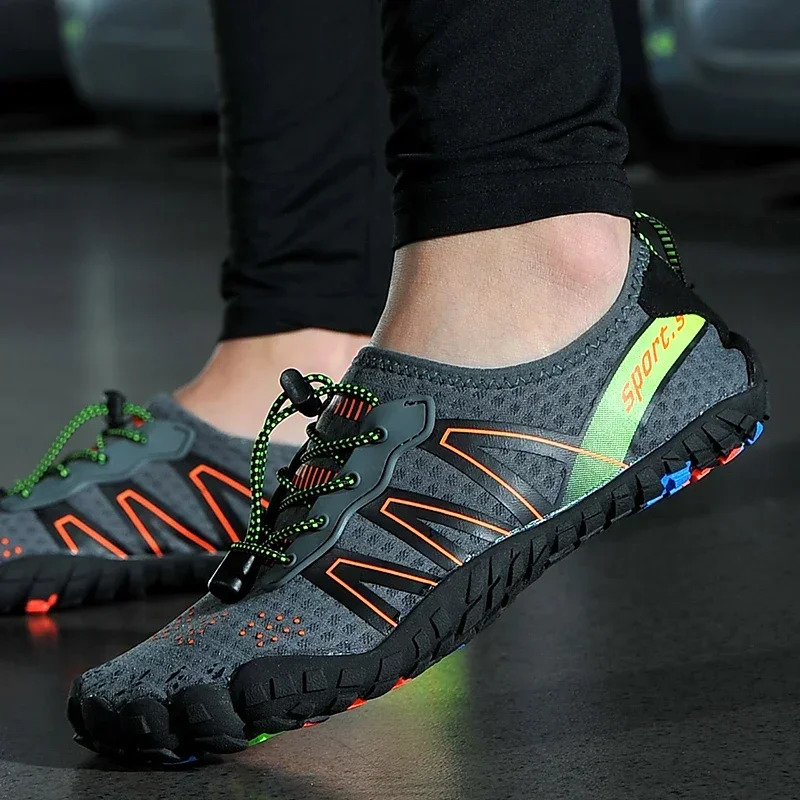 Men Wading Shoes Women Swimming Shoes Sneakers Barefoot Beach Sandals Upstream Aqua Shoes Quick-Dry Sea Diving Gym Water Shoes 260122
