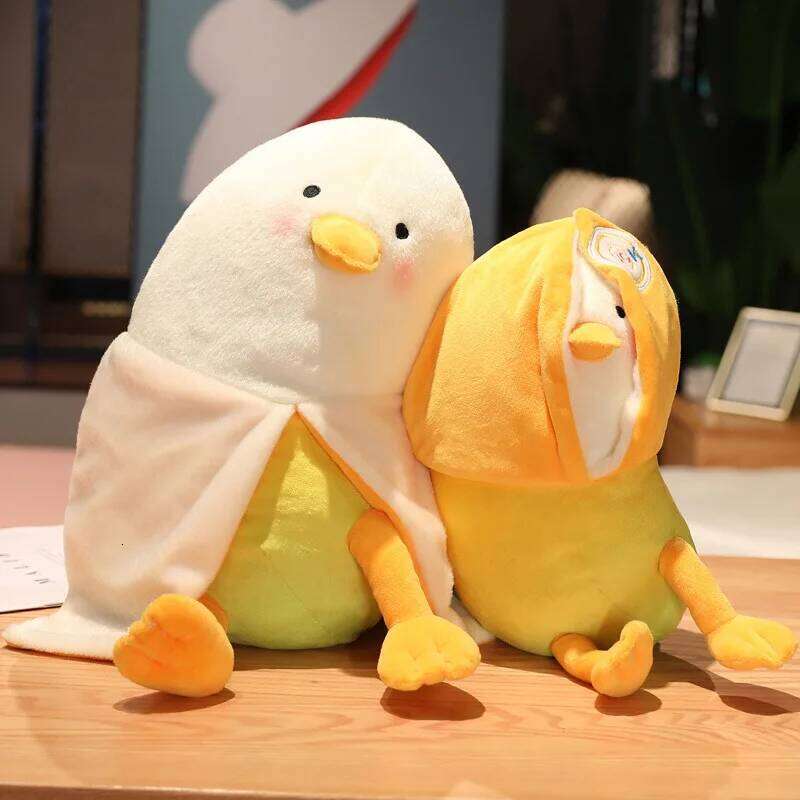 Creative design plush doll mango creative children's day gift duck pillow Y260128