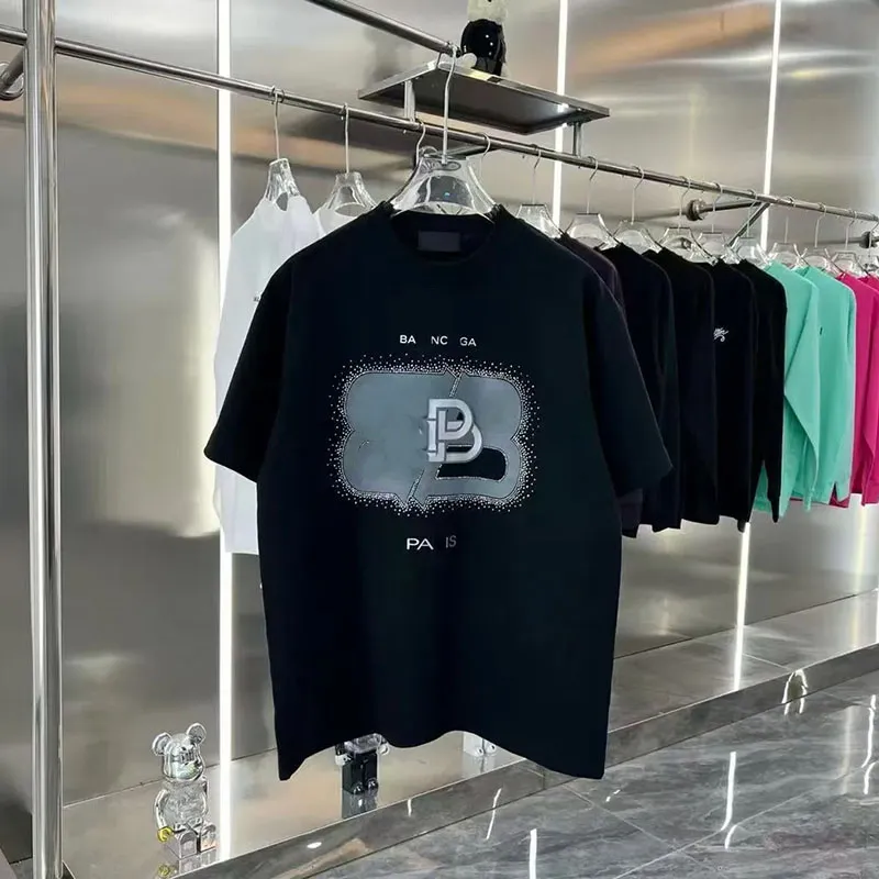 Men's T-shirt designer T-shirt loose top women's T-shirt couple all cotton shirt high-quality men's fashionable top