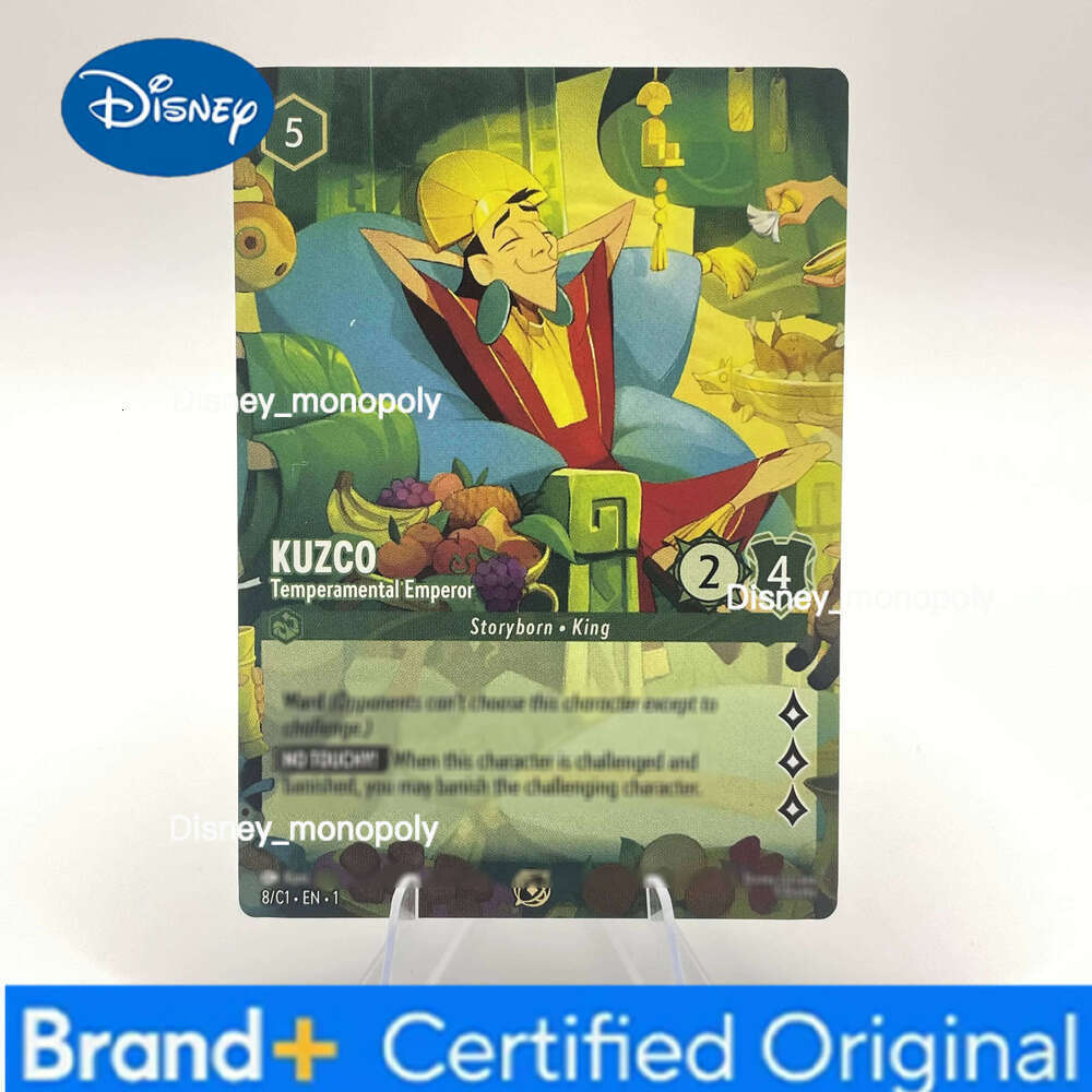 Disney PROXY Lorcana Promo 5 PCS Regular Cards BAYMAX RAPUNZEL KUZCO CINDRELLA LTE IT GO TCG Game Collection Card H260129