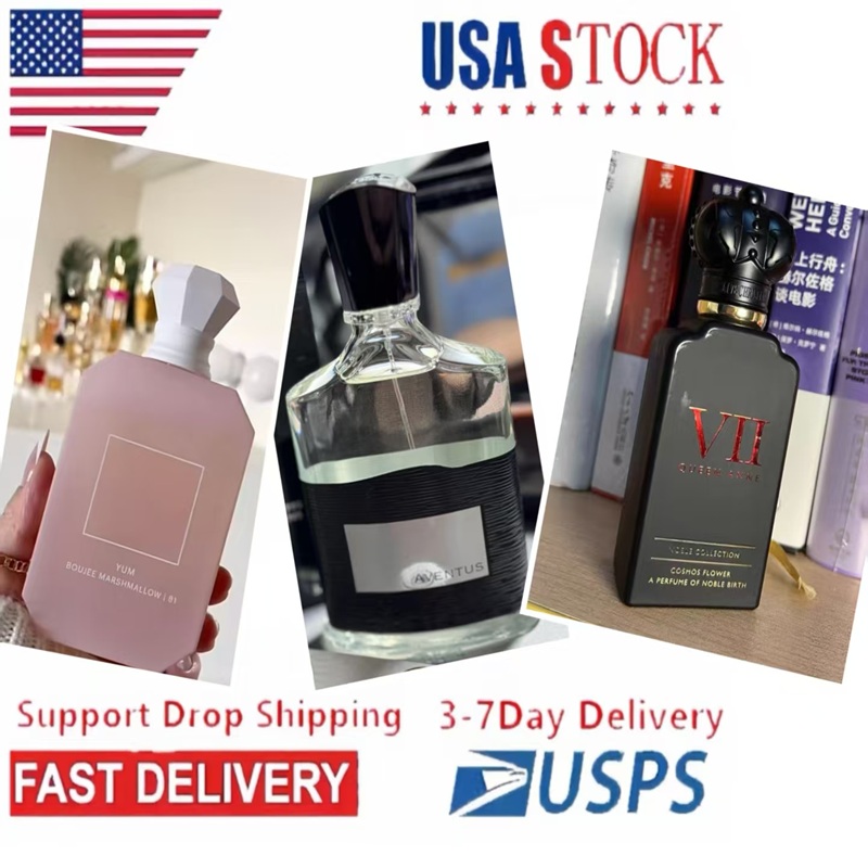 USA 3-7 Days Deliver Vanilla 28 Perfume Marshmallow 81 Yum Pistachio Gelato 33 Candy Rock Sugar 42 Fragrance 100ml Long