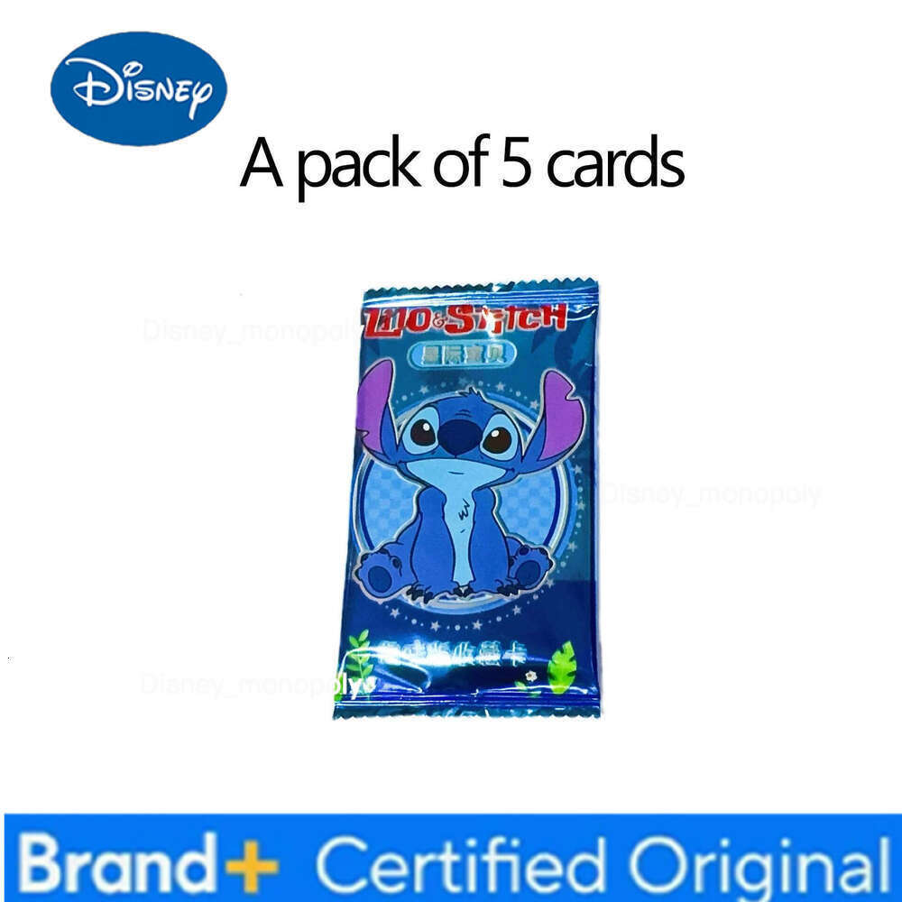 Disney Stitch Classic Character Anime Children's Fan Creative Gift Collection Card Wholesale H260129