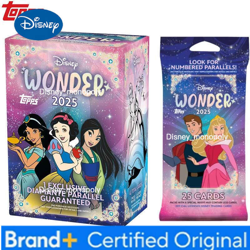 Disney 2025 New Topps Wonder Value Box Limited Collection Card LOOK FOR NUMBERED PARALLELS H2601291