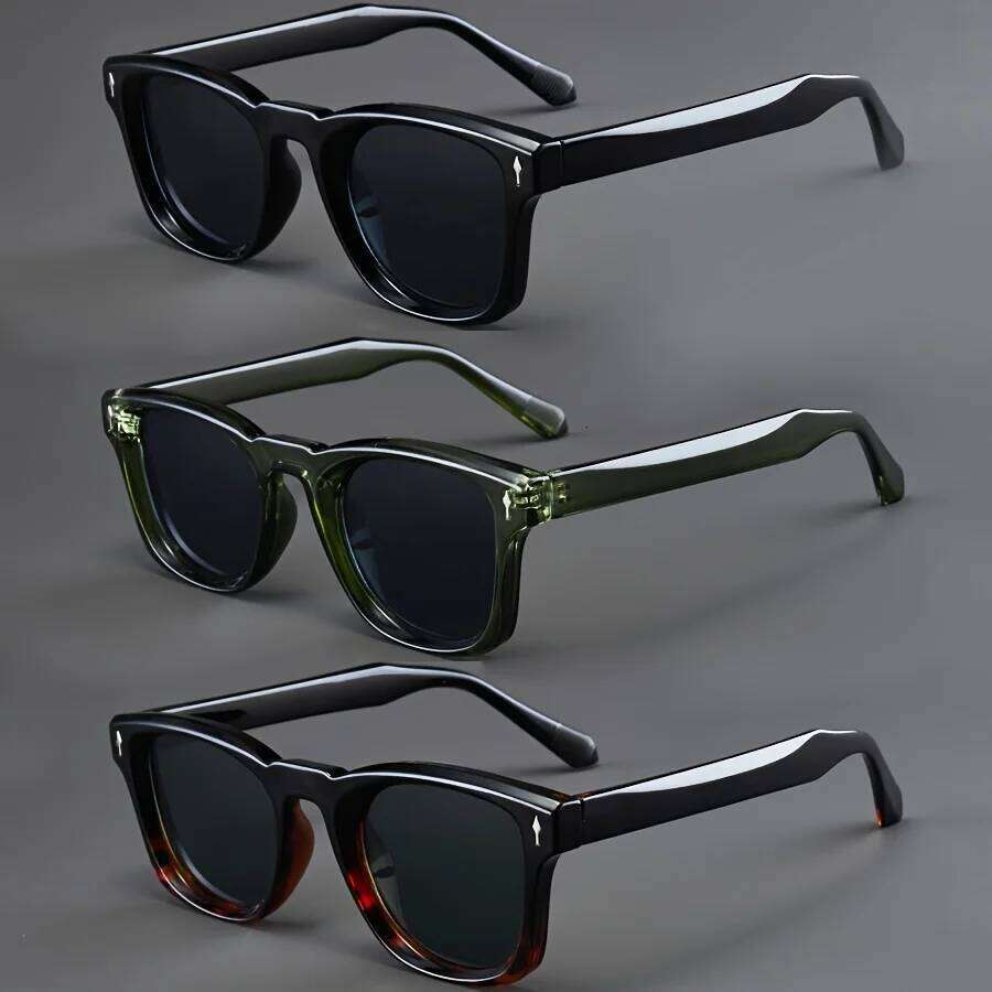 Men Women Classic Full Frame Versatile Advanced Retro Trend Glasses Suitable for Daily Leisure Photography Use Valentine's Day H260129