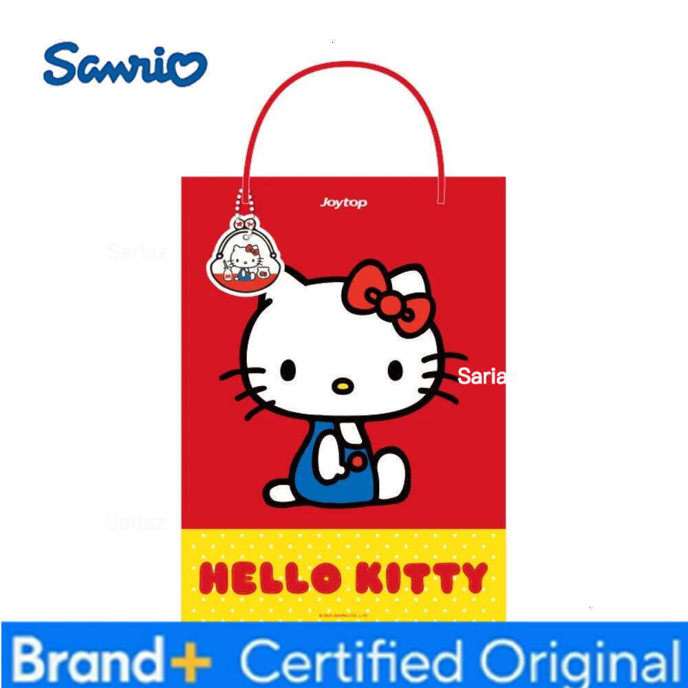 Sanrio Gift High Appearance Portable Cartoon Tote Storage Bag Hello Kitty Packaging Pouch for Party Birthday Present H260129