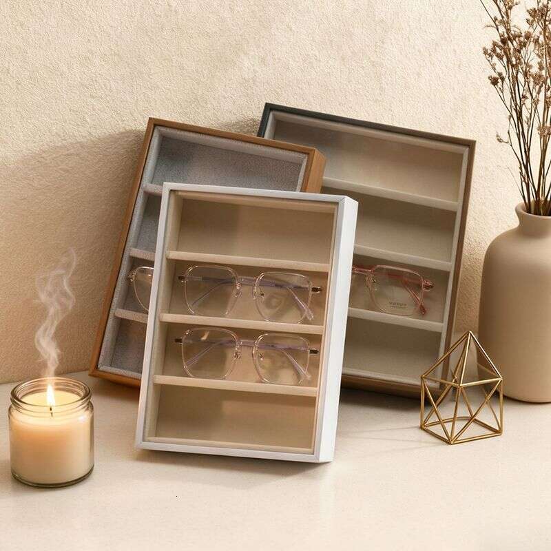 Sunglasses Optical Glasses Compartment Standable Box Display Rack Eye Storage