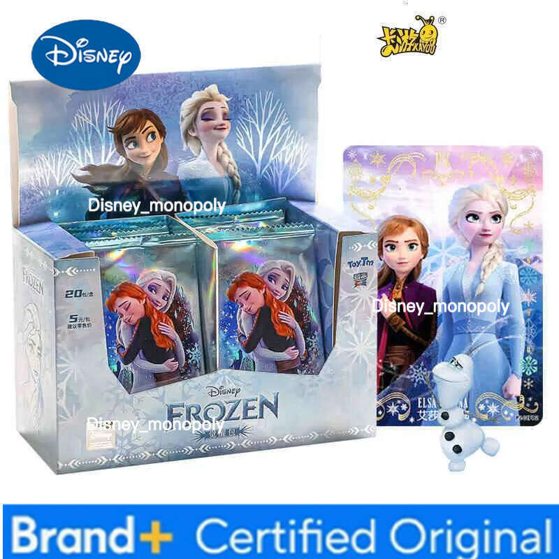 Disney KAYOU Frozen TCG Premium Deck with Elsa & Anna Official Trading Card Game for Kids Collection | Hot Anime Gift Set 2024 H260129