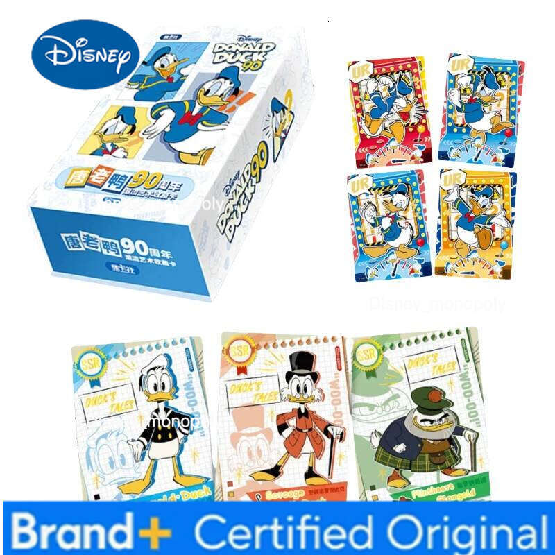 Disney Genuine fun Donald Duck For Children Classic Family Happy Animation Rare Limited Game Collection Card Christmas Gifts H260129