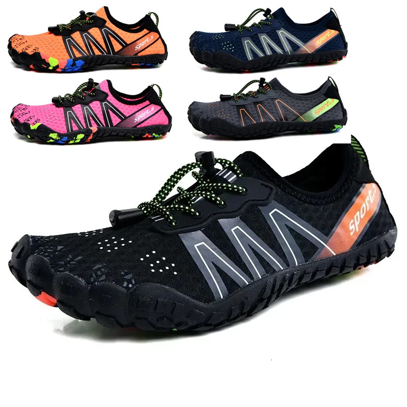 Men Wading Shoes Women Swimming Shoes Sneakers Barefoot Beach Sandals Upstream Aqua Shoes Quick-Dry Sea Diving Gym Water Shoes 260122
