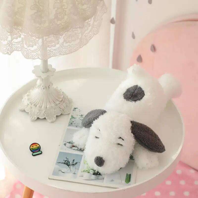 Big Size Stuffed Surroundings Extra Large Puppy Dog Pillow Bed Cushion Fill Snoopy Plush Doll Girl Gift Y260128